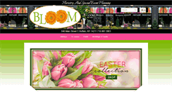 Desktop Screenshot of bloomfloristbuffalo.com