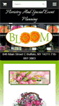 Mobile Screenshot of bloomfloristbuffalo.com